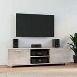 TV omarica betonsko siva 140x40,5x35 cm inženirski les Cene