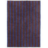 Jotex Modra/rjava bombažna preproga 170x240 cm Mika – Cene