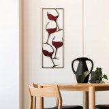 WALLXPERT dekorativni Metalni Aksesoar 'Wine' u 2 Boje Cene