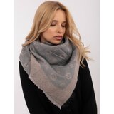 Factory Price Scarf-AT-SZ-1701.61-Grey-Pink | Shoptok.si
