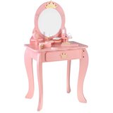  Drveni toaletni stolić pink | shoptok.hr