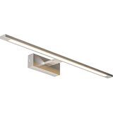 QAZQA Stenska svetilka jeklo 62 cm z LED IP44 - Jerre Cene