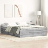  Okvir kreveta siva boja hrasta 140x200 cm | shoptok.hr