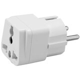 COMMEL ZAGREB D.O.O. Univerzalni putni adapter 250V beli 10A | ePonuda.com