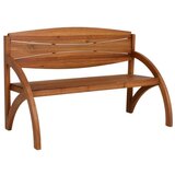 Garden Pleasure Rjava vrtna klop iz masivnega lesa Hadia – | Shoptok.si