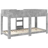  Postelja na vzkraj za otroke Betonsko siva 100 x 200 cm, (5000142011) | Shoptok.si