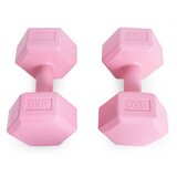  Set &amp;scaron;estougaonih bučica 2x4 kg, utezi za vježbanje, fitness opterećenje, roze, moderan dom Slike