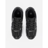 Shelvt Black sneakers with mesh and white sole | shoptok.hr