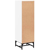  Visoka komoda sa staklenim vratima bijela 35 x 37 x 120 cm | shoptok.hr
