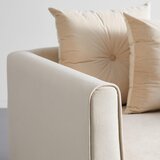 Bessagi Home počivalnik chesterfield luis, žamet, bež | Shoptok.si