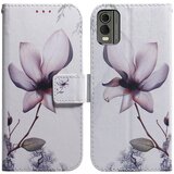INORCO Za Nokia C32 PU usnjena torbica za telefon s stojalom in vzorcem, ovitek za denarnico s trakom, (22036712) Cene