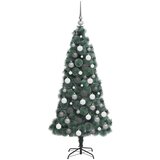 vidaXL Umestno božično drevo Zelena 30 x 30 x 120 cm PET | Shoptok.si