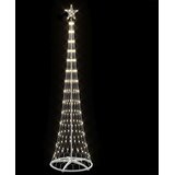  LED božićno drvce s 290 LED svjetlima Topla bijela 250 cm Metal | shoptok.hr