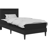  Krevetna konstrukcija Crna 80 x 200 cm Umjetna koža | shoptok.hr