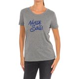 North Sails Majice s kratkimi rokavi 9024300-926 Siva | Shoptok.si