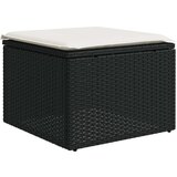  8-dijelni set vrtnih sofa od poliratana s jastucima crni | shoptok.hr