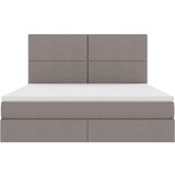  Postelja s shranjevanjem Taupe 180 x 200 cm Umjetno usnje, (5000105112) | Shoptok.si