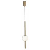 Mitea Lighting M10923-1 br 120x570mm led visilica staro zlato 6W 3000K Cene