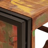 Stalak za vino Smeđa 80 x 45 x 33 cm Čvrsto reciklirano drvo | shoptok.hr