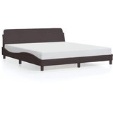  Okvir za krevet Dover tamnosmeđi 180x200 cm od tkanine | shoptok.hr
