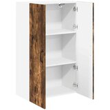 vidaXL Stenska kuhinjska omarica Dimljeni oreh 60 x 31 x 100 cm | Shoptok.si