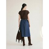 Sinsay Midi suknja od trapera s pojasom | shoptok.hr