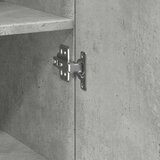  Visoka komoda boja hrasta 50x42 5x185 cm od konstruiranog drva | shoptok.hr