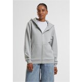 Urban Classics Women's zip-up hoodie Fluffy Hoody gray Cene