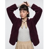 JJXX Flis JXVERA TEDDY JACKET Bordo | Shoptok.si