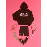 Sinsay Pamučni hoodie s printom "Chicago" | shoptok.hr