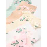 Sinsay Čarape s ажурnim volanom i cvjetnim uzorkom, pakiranje od 5 komada | shoptok.hr