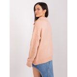 Wool Fashion Italia Sweater-AT-SW-2349-2.96-Peach | Shoptok.si