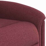  Naslanjač vinsko rdeče blago, (21824841) | Shoptok.si