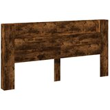  Uzglavlje S LED lampica Dimljeni hrast 200 x 16 5 x 103 5 cm | shoptok.hr