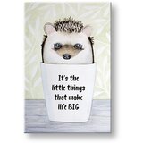  Slike na platnu sa tekstom Its the little things (moderne) | shoptok.hr