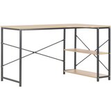  Stol za računalo crni i boja hrasta 120 x 72 x 70 cm | shoptok.hr