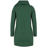 Pri Thin long sweatshirt with a diagonal zipper and a BEATA neck warmer | Shoptok.si