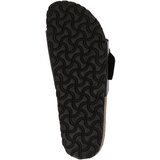 Birkenstock Natikače s potpeticom 'Madrid Big Buckle' zlatna / crna | shoptok.hr