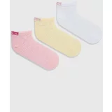 Fila Otroške nogavice 3-pack bela barva