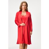 Dkaren Sp. z o.o. Kratka satenasta spalna srajčka Amina | Shoptok.si