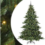  Umjetno božićno drvce s nogom Zelena 210 cm PVC i čelik | Eponuda.ba