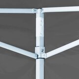 vidaXL Zložljivi pop-up šotor za zabave 4 stranice 3x3 m antracit | Shoptok.si