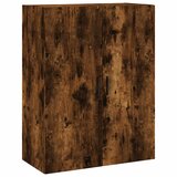 Maison Chic Stenska omarica - Zidna omarica dimljen hrast 69,5x34x90 cm iu1204, (22062870) Cene