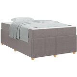  Krevetna konstrukcija Ostalo Sivo-smeđa 120 x 190 cm tkanina | shoptok.hr