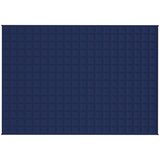 vidaXL Obtežena odeja modra 135x200 cm 10 kg blago | Shoptok.si