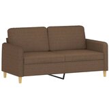  Dvosjed od tkanine smeđi 140 cm | shoptok.hr