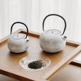 S|P Collection Črno-bel čajnik iz litega železa s cedilom 350 ml Sencha – | Shoptok.si