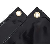 vidaXL Zaščitna ponjava 650 g/m² 1,5x6 m črna | Shoptok.si