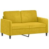  3-dijelni set sofa s žuti baršunast | shoptok.hr