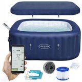 Bestway Hidromasažni bazen Lay-Z-Spa Hawaii Smart AirJet 180x180x71cm Cene